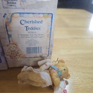 Vintage Cherished Teddies 103608 Sending You My Heart
